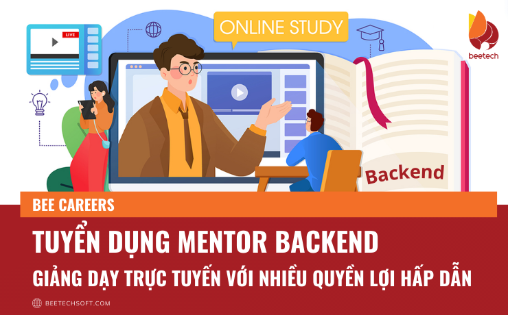 Tuyển dụng Giáo viên Part-time Khóa thực chiến lập trình Backend bằng Java Spring